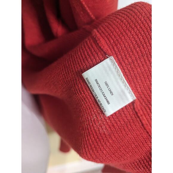 Eileen Fisher Flora Angled Front linen cardigan - Sz M - EUC - Picture 2 of 2